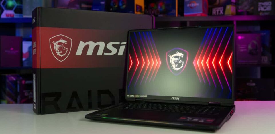 MSI Raider 18 HX AI Gaming Laptop